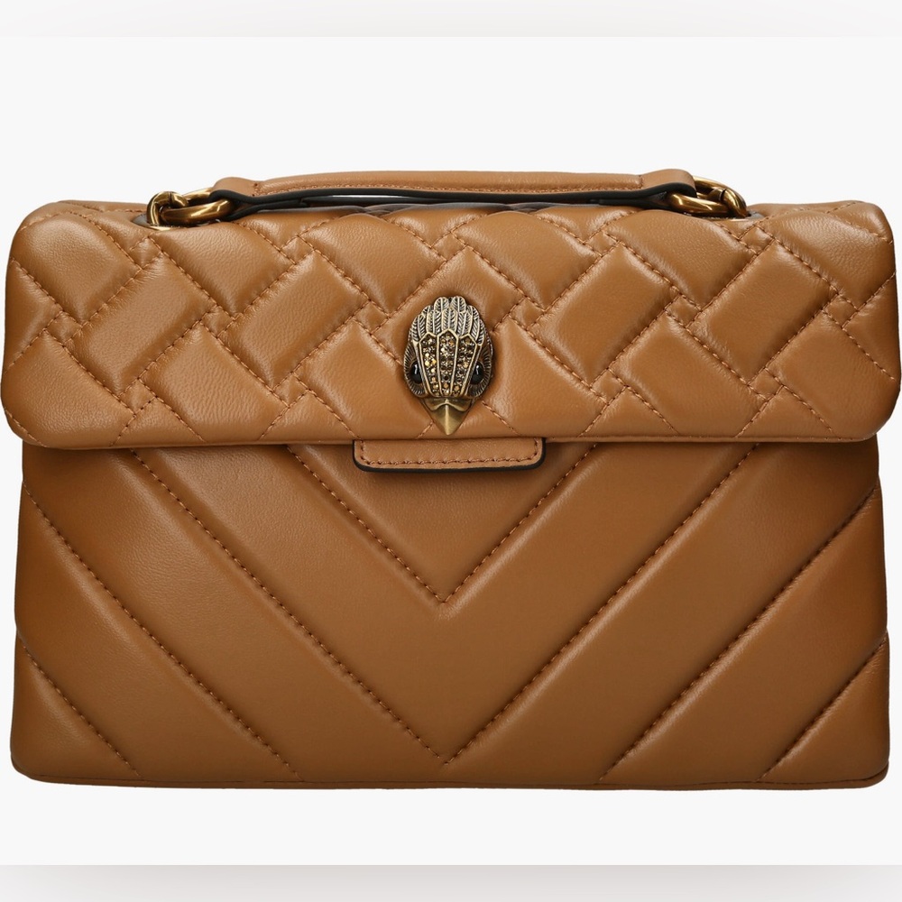 Kurt Geiger London Kensington Quilted Leather Shoulder Bag